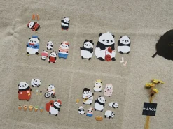 Lovely Panda Deco Sticker Set