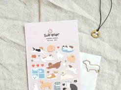 Lovely Puppy Deco Sticker