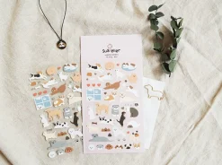 Lovely Puppy Deco Sticker