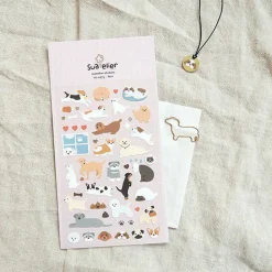 Lovely Puppy Deco Sticker