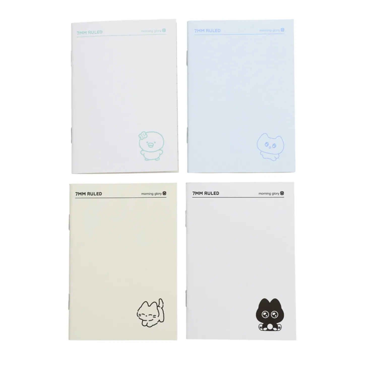 Lucky Friends Pocket Lined Notebook