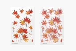 Maple Pressed Flower Sticker