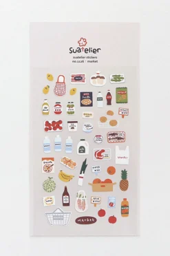 Market Deco Sticker
