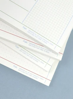 Medium A5 Flat Notepad