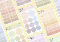 Memo Color Palette Sticker