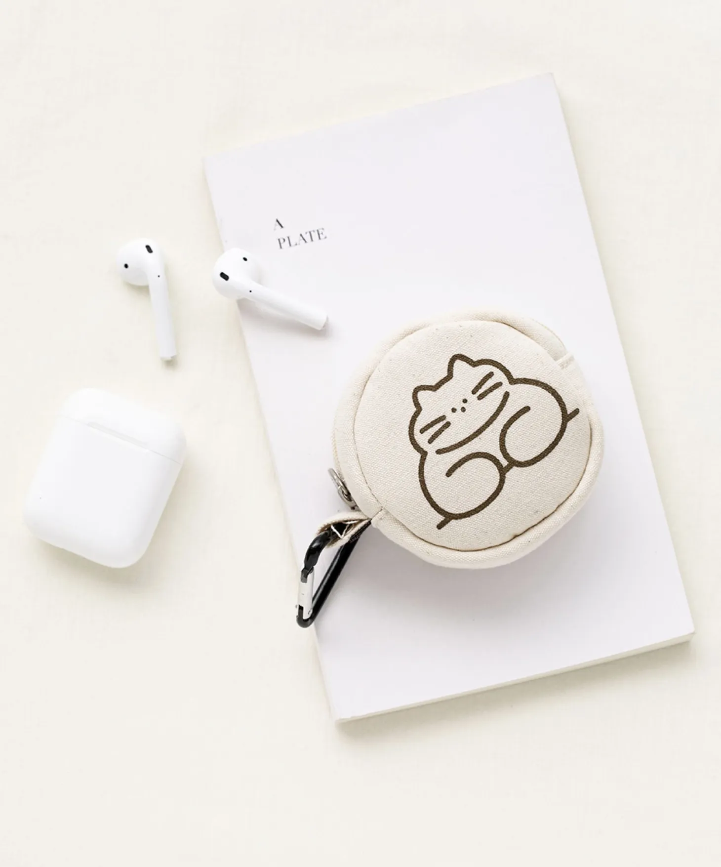Mini Cat Key Ring Pouch