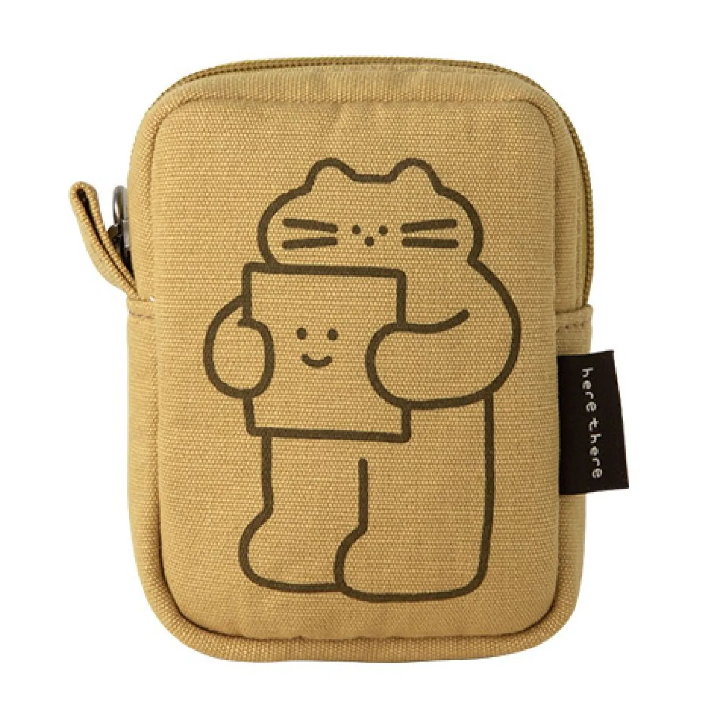 Mini Cat Key Ring Pouch