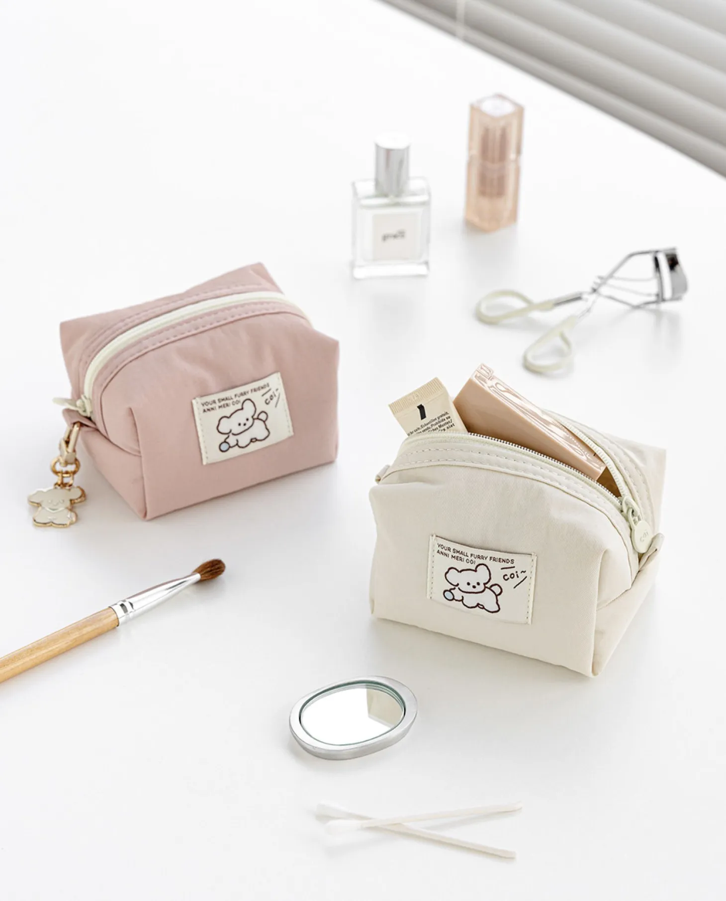 Mini Coi Puppy Twill Pouch