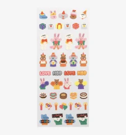 Mini Diary Removable Sticker v7