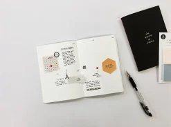 Mini Monthly Schedule Sticky Note
