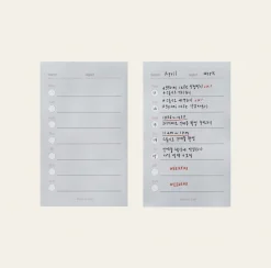 Mini Schedule Sticky note