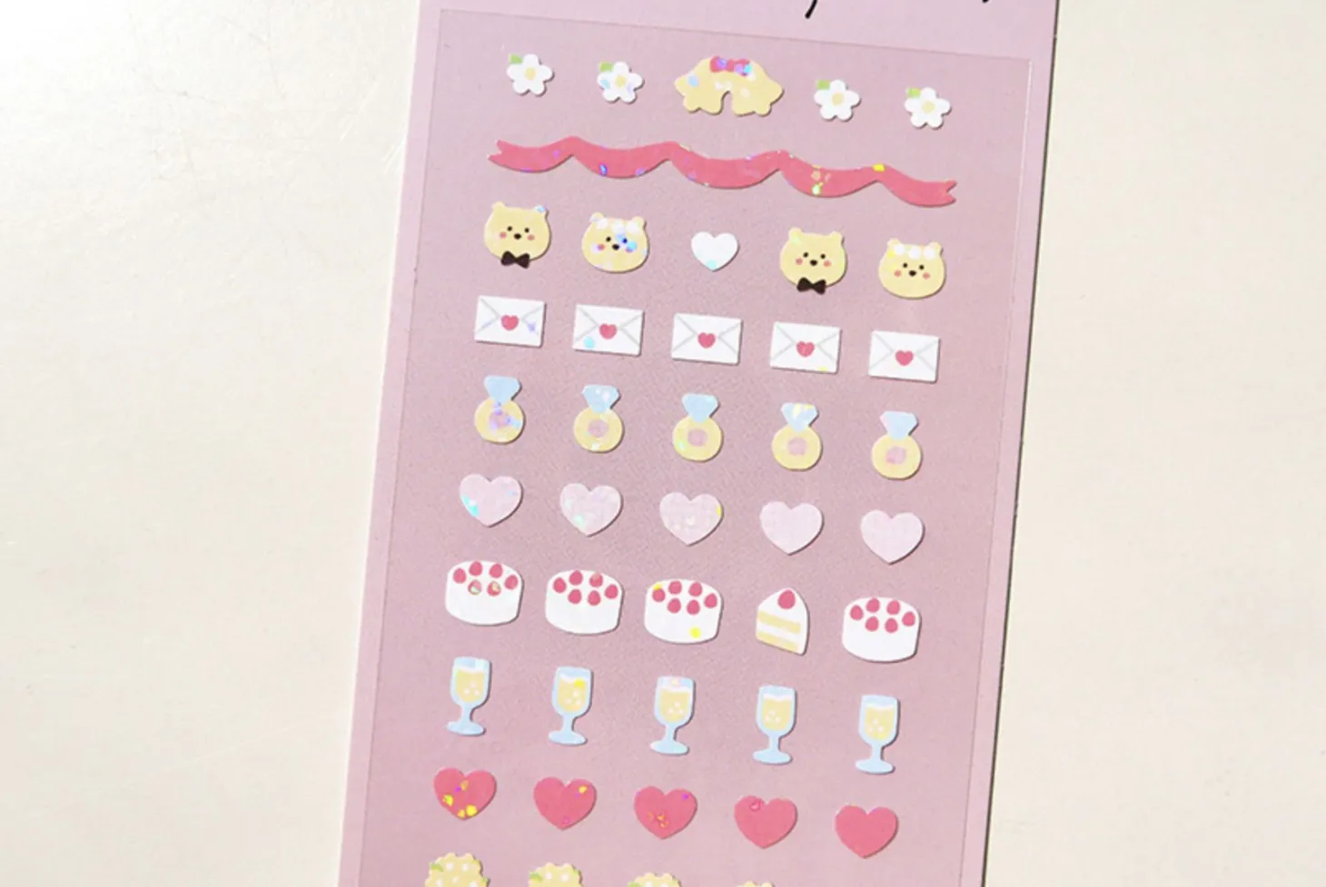 Mini Wedding Deco Sticker