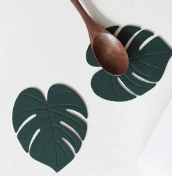 Monstera Silicone Tea Coaster