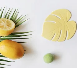 Monstera Silicone Tea Coaster