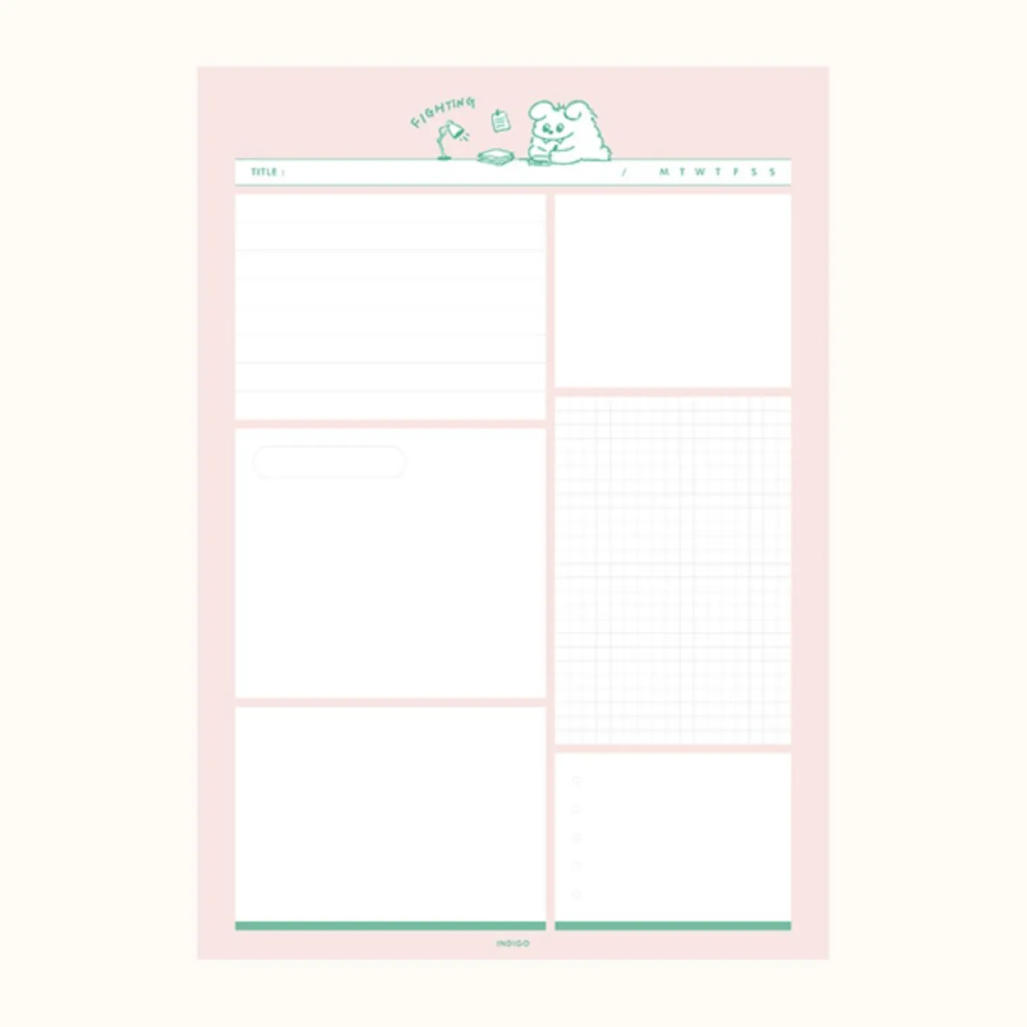 Monster School B5 Notepad