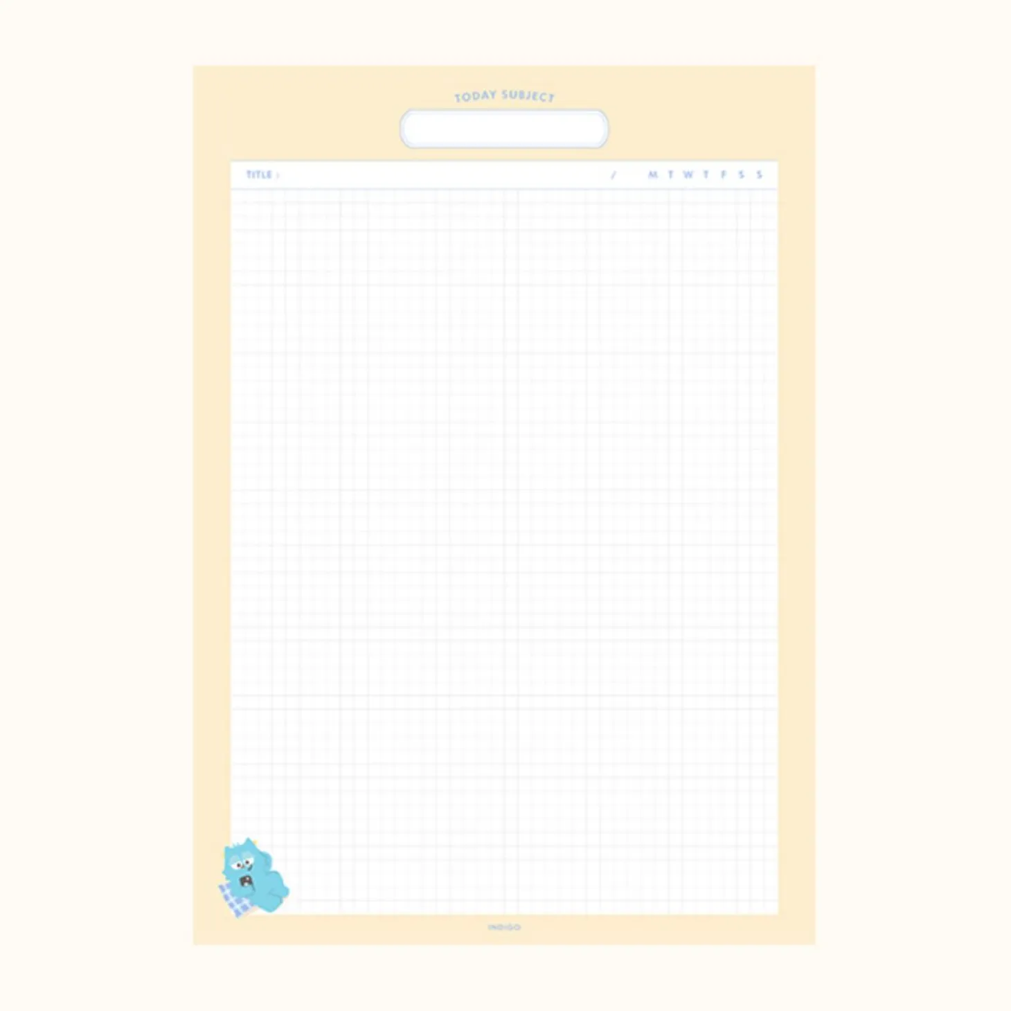 Monster School B5 Notepad