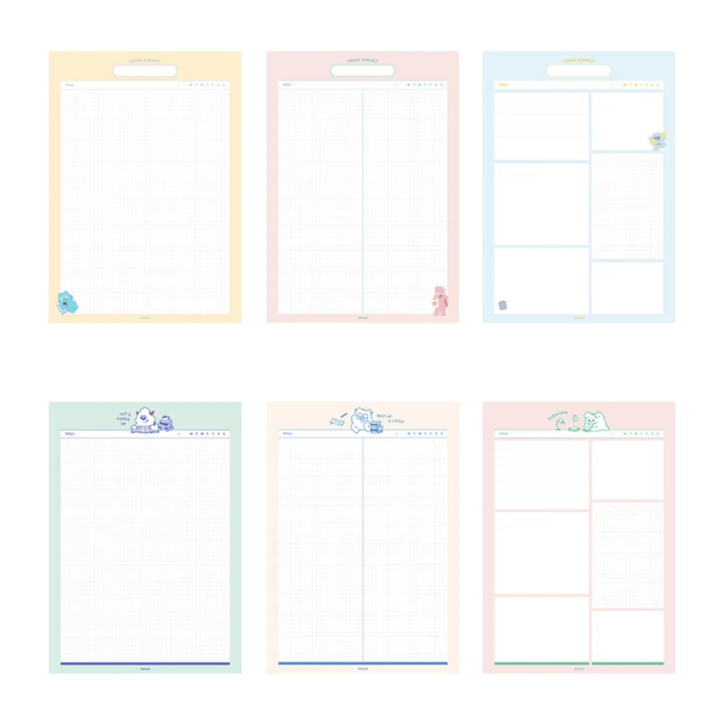 Monster School B5 Notepad