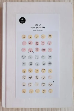 Mood Tracker Emoji Deco Sticker
