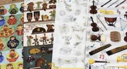 Musical Instrument Paper Sticker