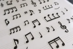Music Note Deco Sticker