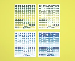 My Color Number Deco Sticker
