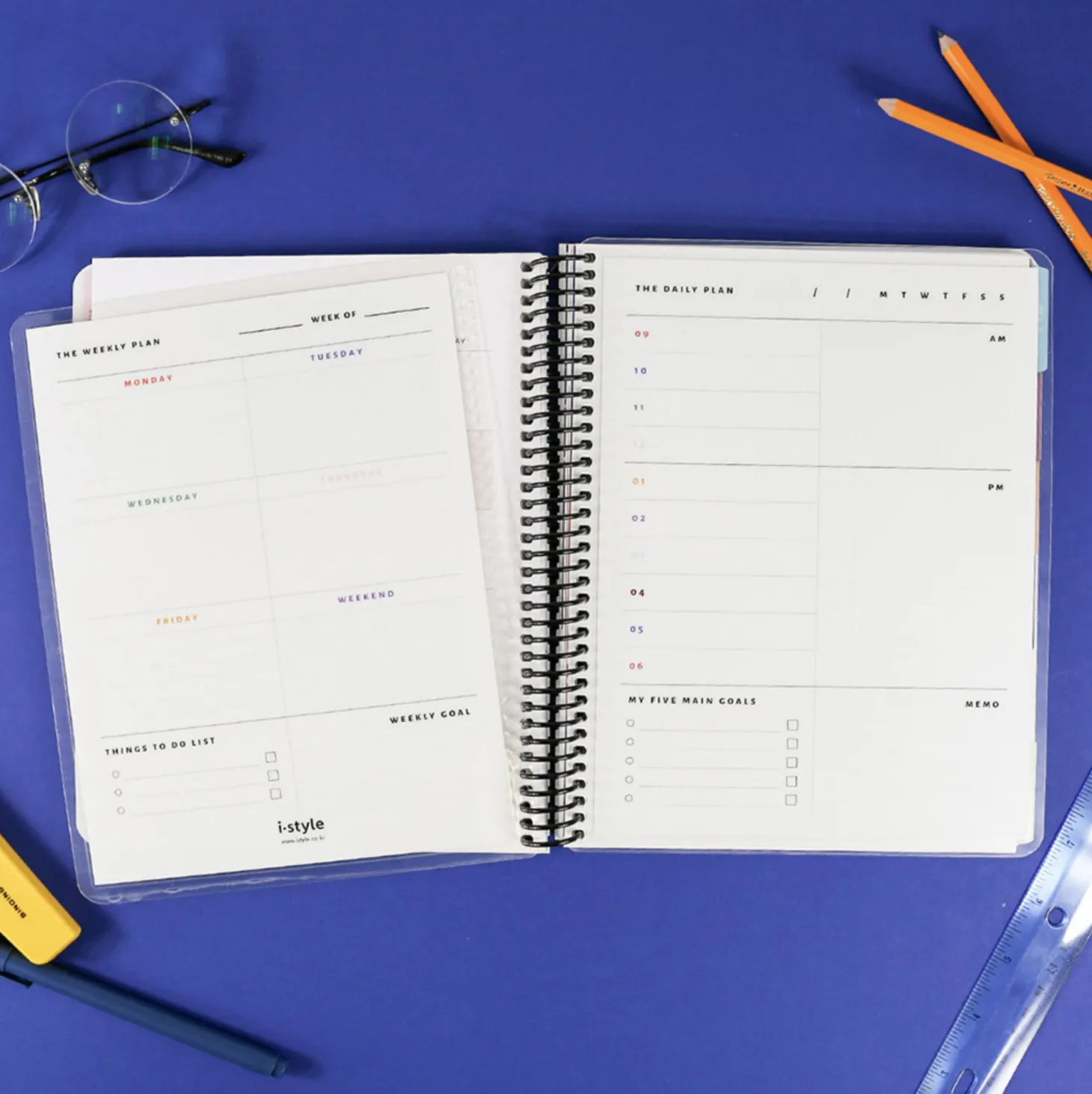 Notebook Attachable Wet Erase Board
