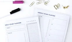 Notebook Attachable Wet Erase Board