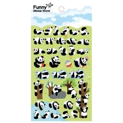 Panda Puffy Deco Sticker v2