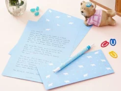 Pastel Animal Letter Set
