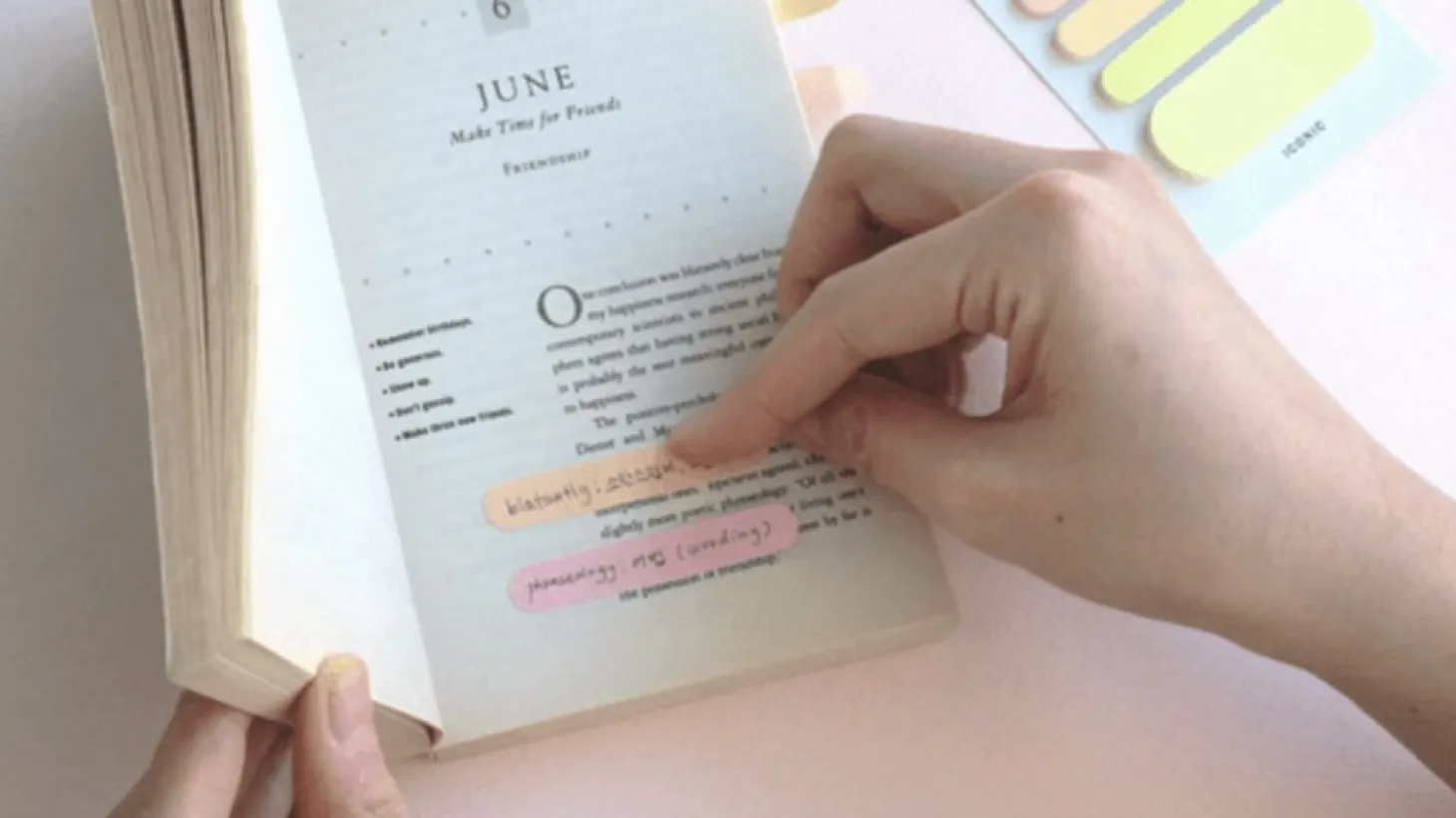 Pastel Index Sticky Note