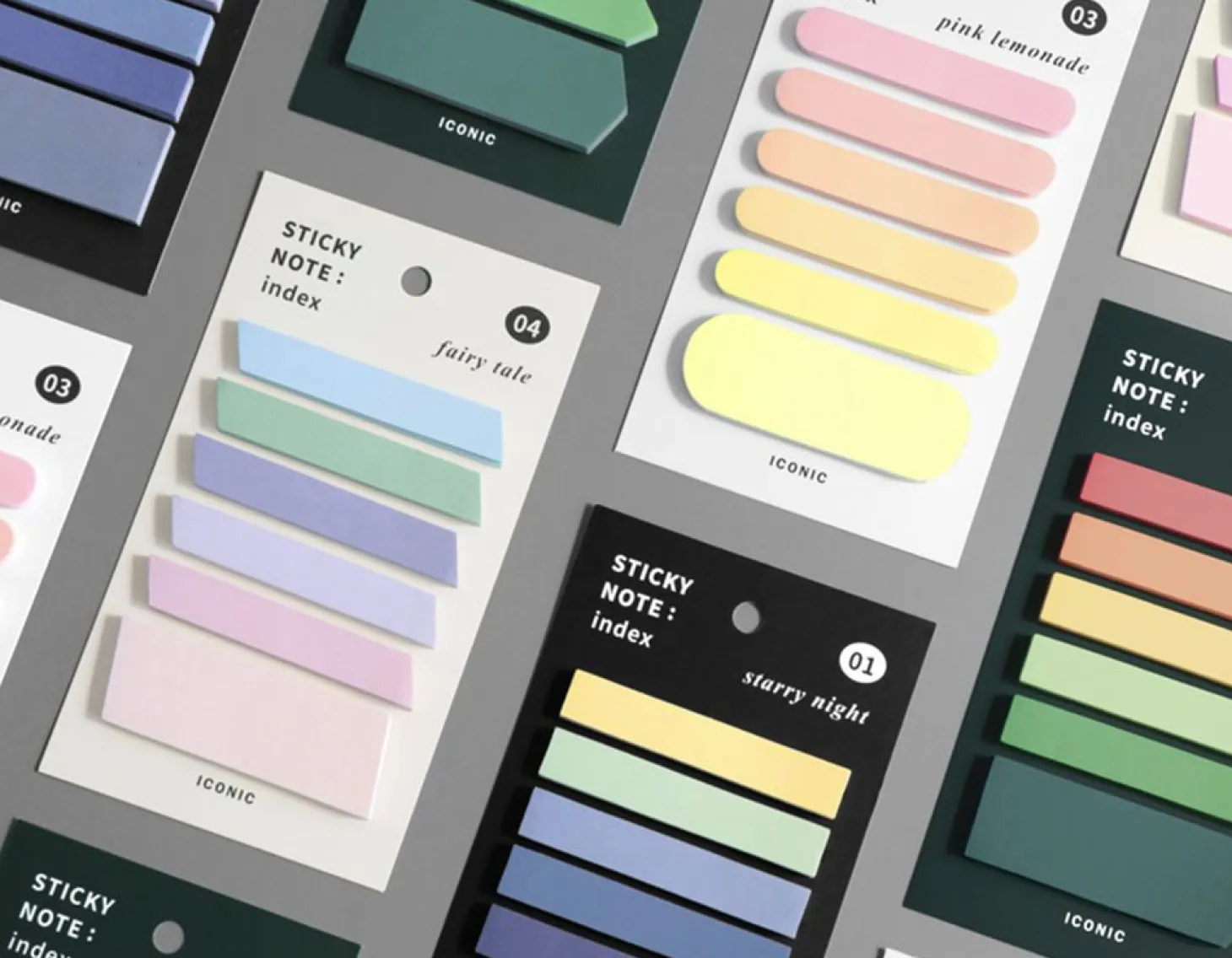 Pastel Index Sticky Note