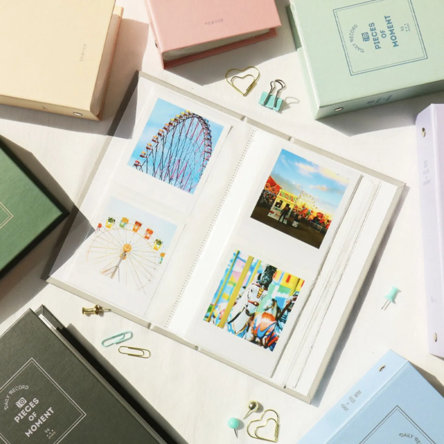 Pastel Pieces of Moment Polaroid Classic Album