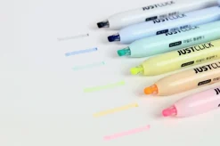 Pastel Retractable Highlighter Set