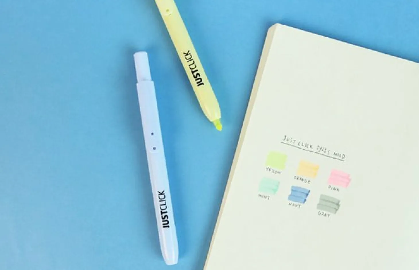 Pastel Retractable Highlighter Set