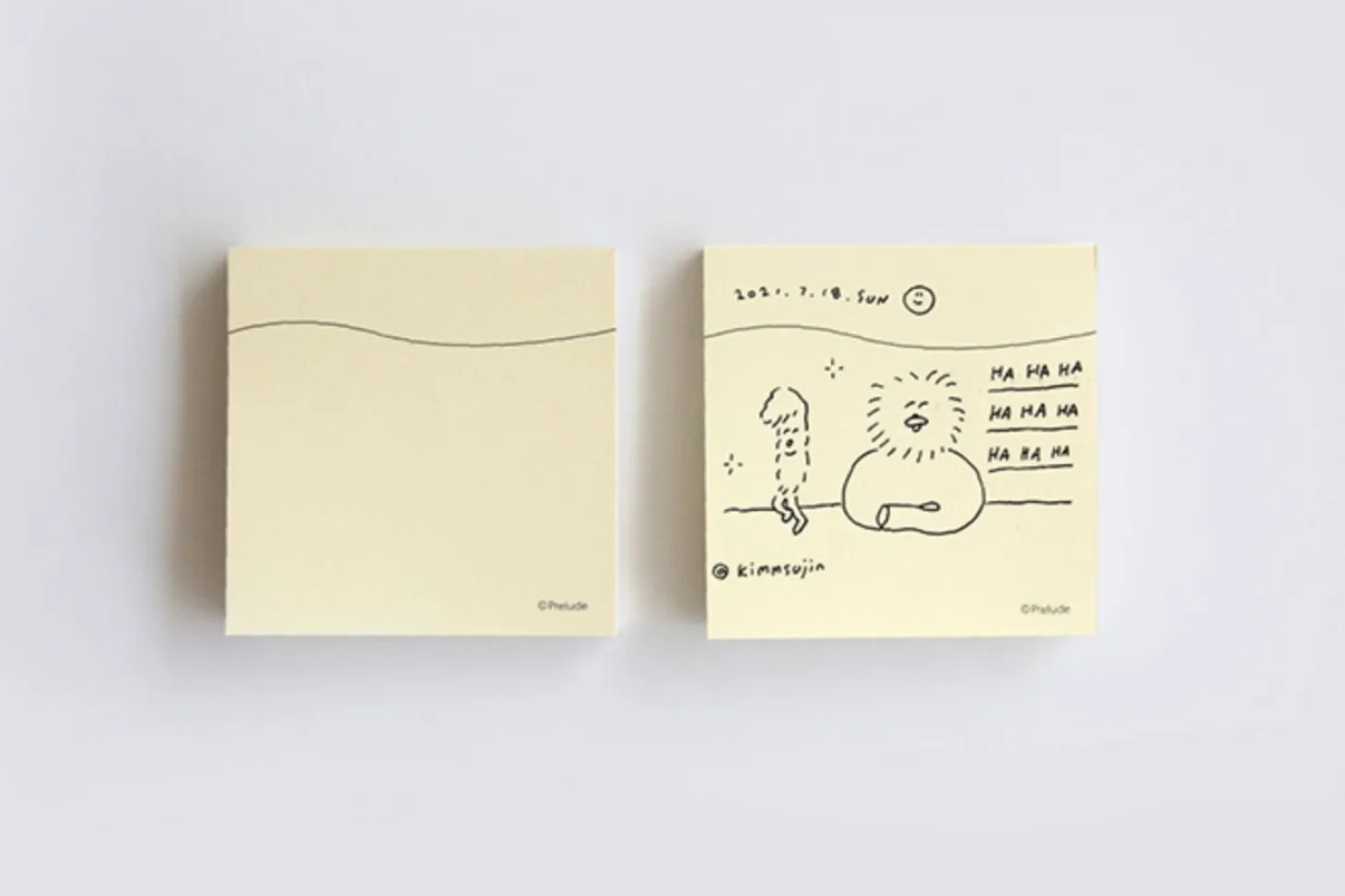 Pastel Wave Sticky Note