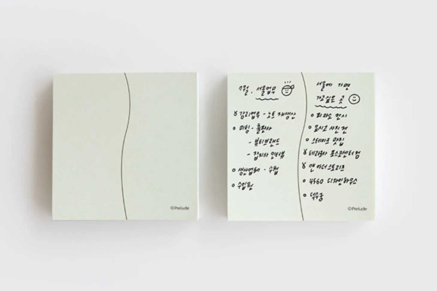 Pastel Wave Sticky Note