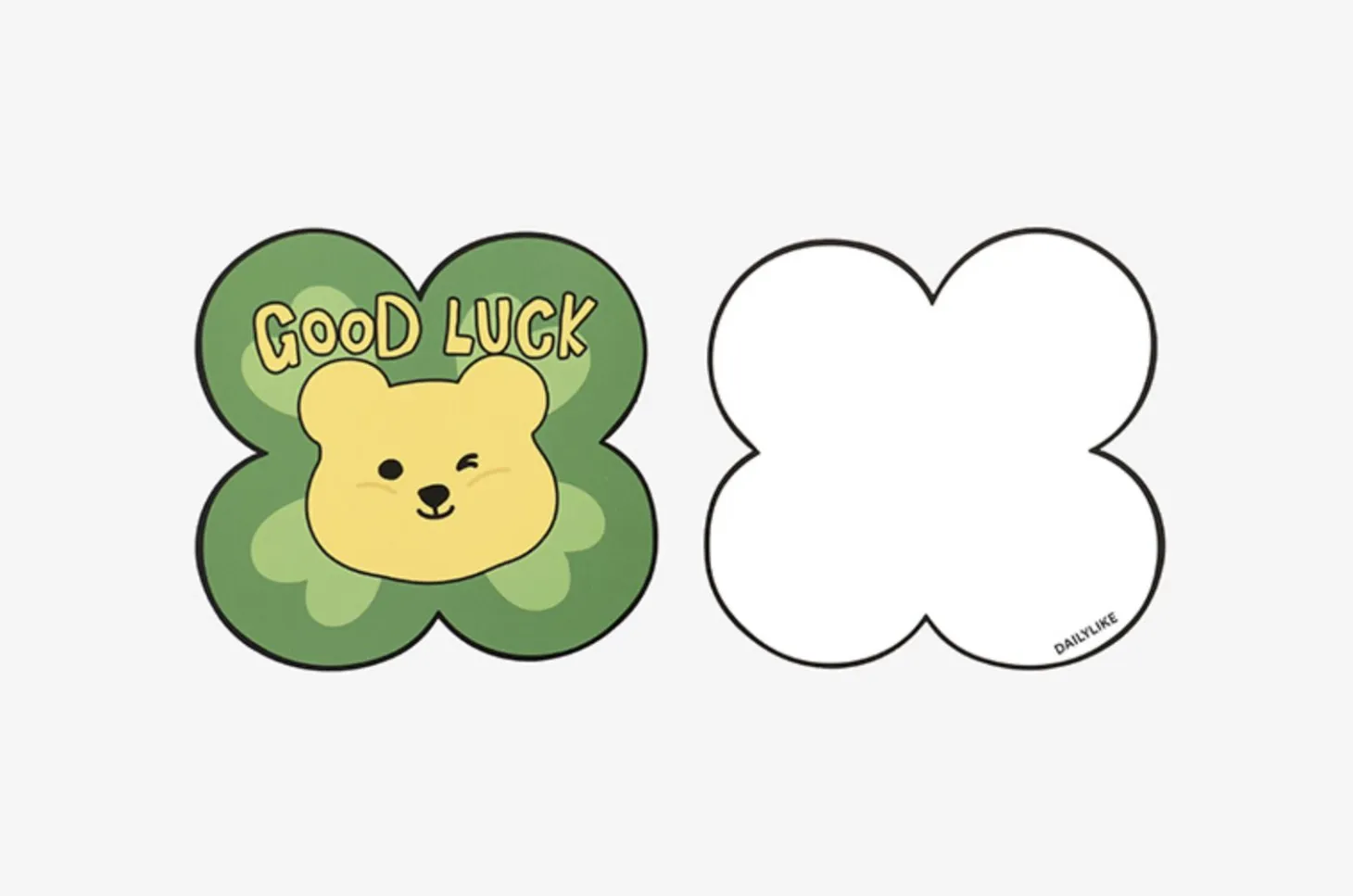 3pcs Animal Friends Card & Envelope Set
