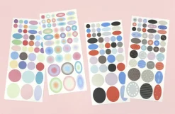 2pcs Daily Dot Sticker Set