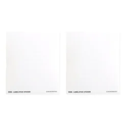 2pcs Label Sticker Set