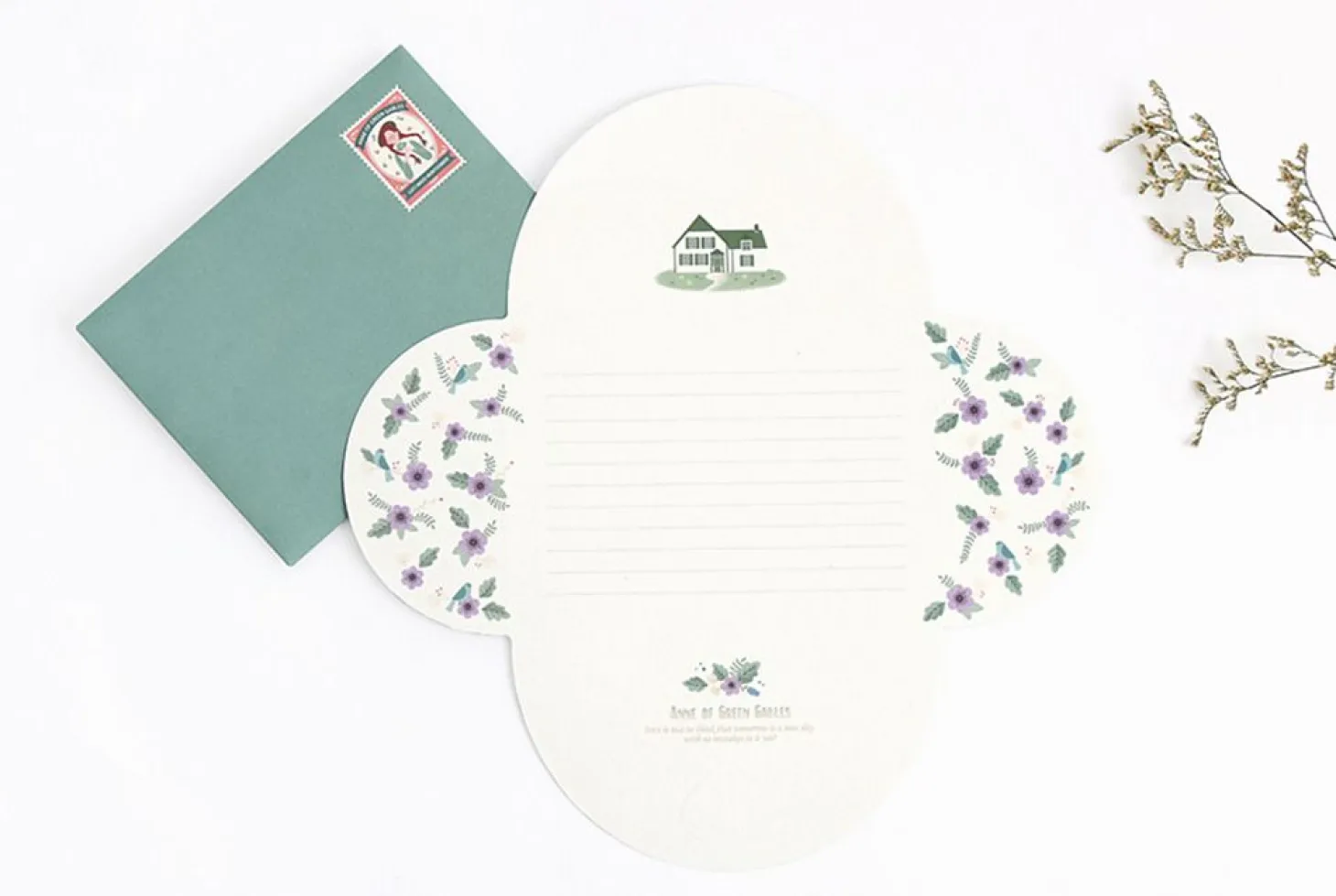 4pcs Literature Folding Letter Set