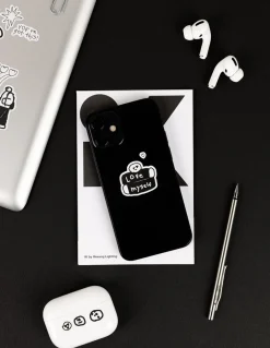 8pcs Little Things Drawing Removable Sticker Set