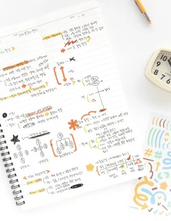 8pcs Little Things See-through Sticker Set