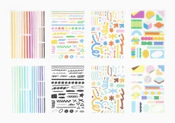 8pcs Little Things See-through Sticker Set