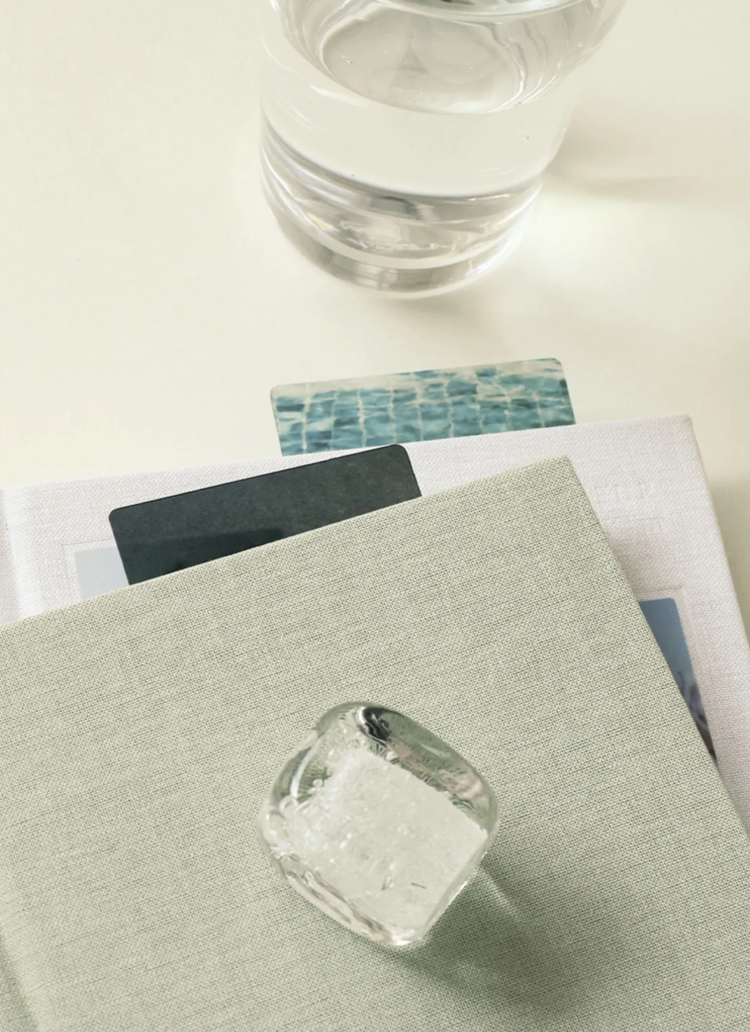 3pcs Scenery Translucent Bookmark Set