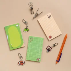 8pcs Sports Memo Pad Set