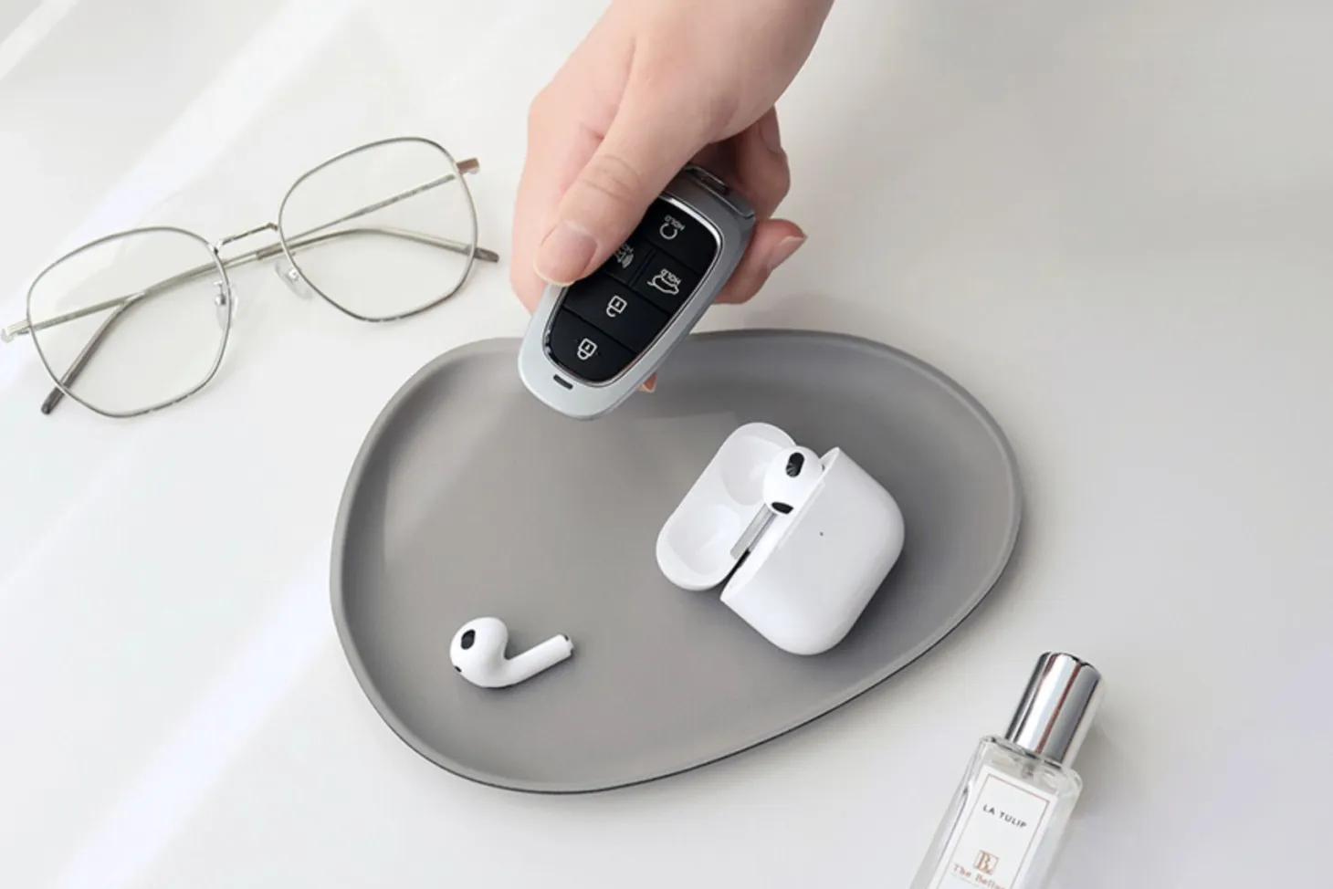 Pebble Vegan Leather Tray
