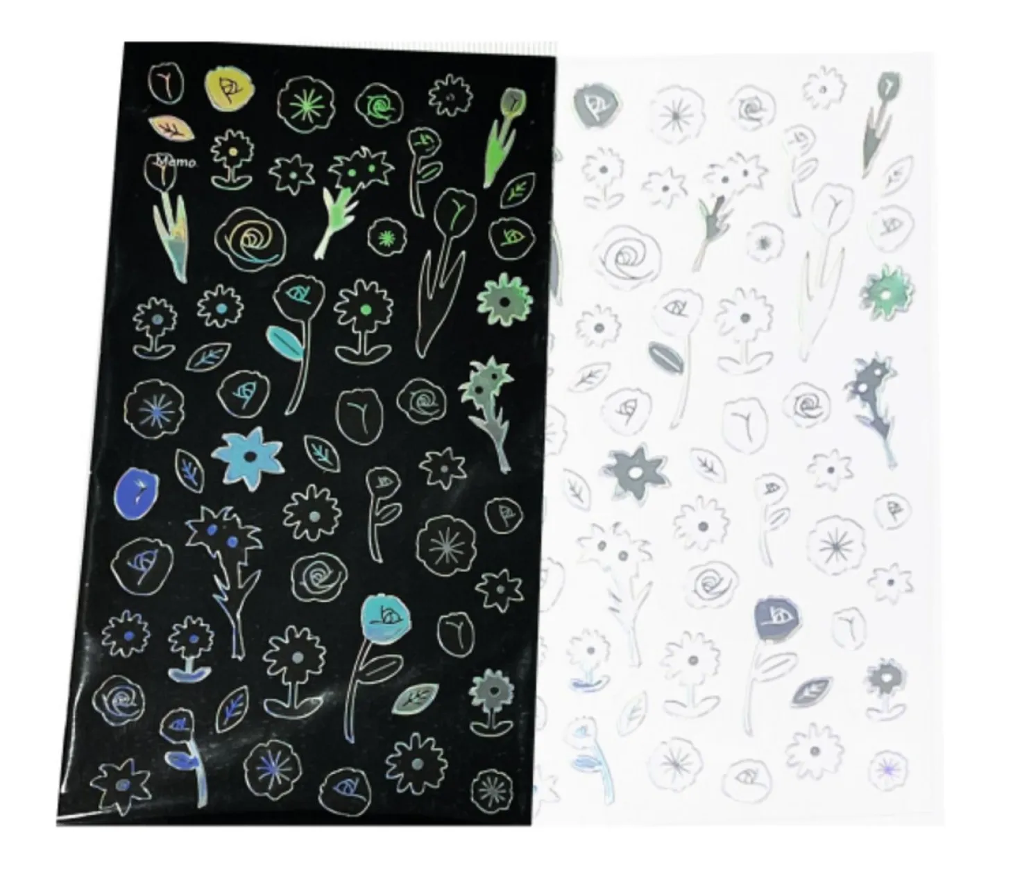 Petit Hologram Line Deco Sticker