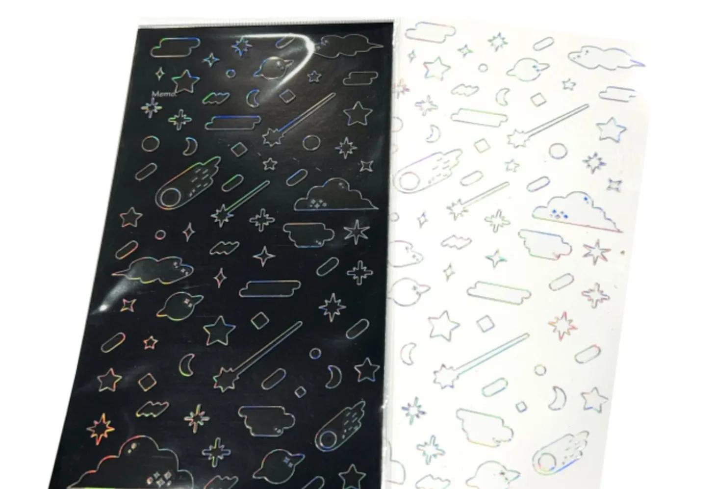 Petit Hologram Line Deco Sticker