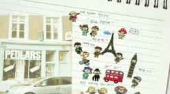 Petit Tourist Deco Sticker
