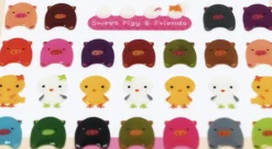 Pig & Bird Epoxy Deco Sticker